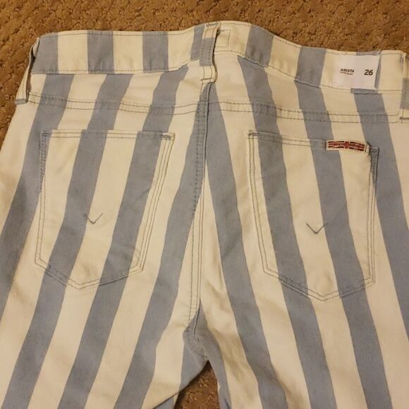 Hudson krista jeans stripped size 26 - Picture 1 of 8